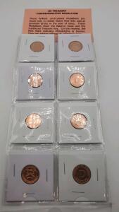 (8) US Treasury Commemorative Medallion