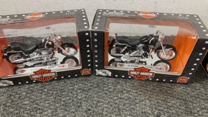 Die Cast Harley - Davidson Model Motorcycles