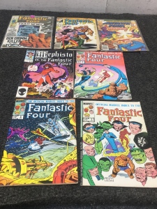 (7) Vintage &ldquo; Fantastic Four&rdquo; Comics