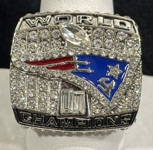 Replica Tom Brady SuperBowl 36 Ring Size 11