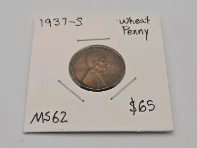 1937-S Wheat Penny