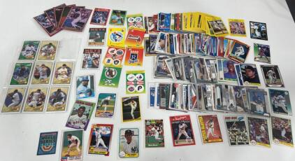Big Assortment Of Baseball Cards Including - Orel Hershiser, Gregg Jeffries, Joe Sax & Rookies , Hall Of Famers , All Stars , Big Names & More