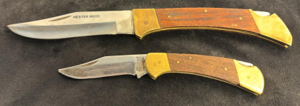 (2) Folding Knives