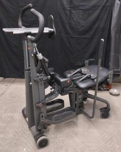 EasyStand Evolv Standing Frame with Tray, Adjustable Components, Black/Gray