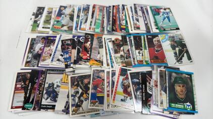 Assorted Lot Of Football, Hockey & Desert Storm Cards . Big Names , Hall Of Famers & Inserts