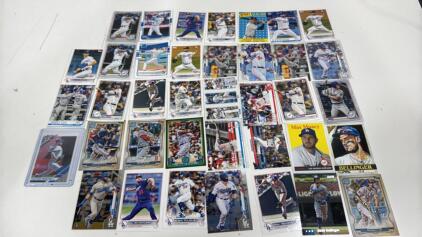 Assortment Of Los Angeles Dodgers Basball Cards