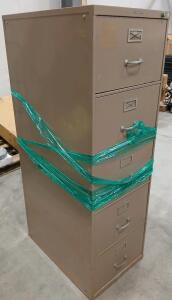 Shaw Walker 5-Drawer Giling Cabinet -18"L x27"W x58"H