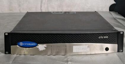 (1) Crown CTs 600 Power Amplifier