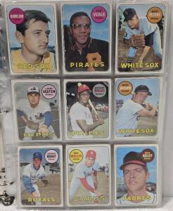 (1)Binder of 1966 and 1969 Topps Baseball Cards