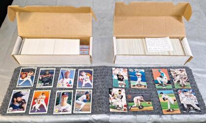 (2) Boxes Of Assorted Baseball Trading Cards