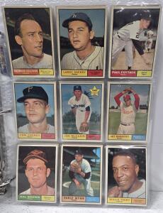 (1) Binder of 1961, 1963 and 1965 Topps Baseball Cards