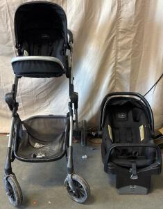 Evenflo Baby Stroller With Car Seat