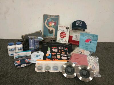 (4) Altitude Boost Dietary Supplement, No Show Socks For Women, Large Frumpy Day Bag, Face Cream And More!