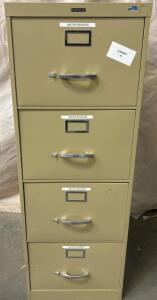 Filing Cabinet H 4&rsquo; 4&rdquo; W 1&rsquo; 6&rdquo; L 2&rsquo; 1&rdquo;