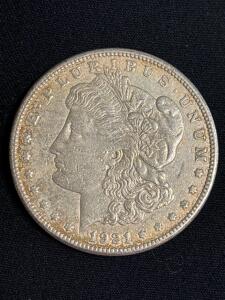 1921-S Morgan Silver Dollar Coin