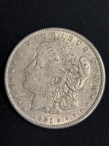 1921-S Morgan Silver Dollar Coin