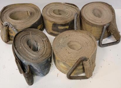 (5) 4" Trailor Tie Down Straps