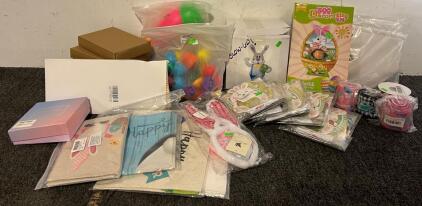 Easter Goods Including Decor, Activity Kits, Jumbo Easter Eggs & More