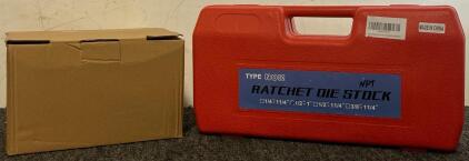 3&rdquo; Aluminum Alloy Bench Vise & 1/2&rdquo;-1&rdquo; Pipe Threaded Ratchet Kit