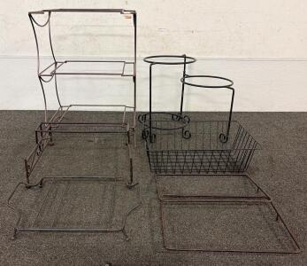 Baker Corner!! Including An Assortment Of 7 Racks For Casseroles, Cakes, And More!!