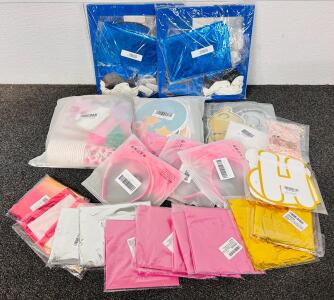 Party Supply Bundle: Foil Style Balloons, Mothers Day Party Decor, Graduation, Crafting Glitter, Winnie The Pooh Cutouts and More