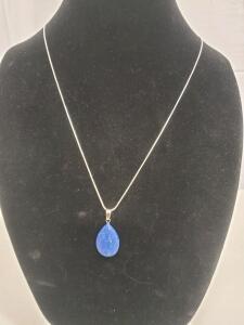 (5) Different Natural Gemstone Oval Cut Necklace