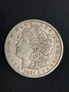 1921-S Morgan Silver Dollar Coin