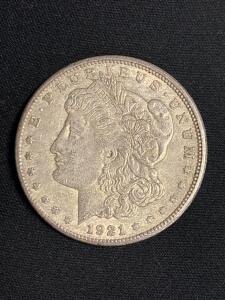 1921-S Morgan Silver Dollar Coin