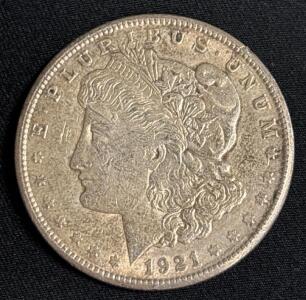 1921-S Morgan Silver Dollar Coin