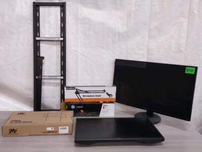 (1) AOC U2790VQ 27" 4K LED Monitor, (1) Dell P2317H 23" Full HD Monitor, & Much More!