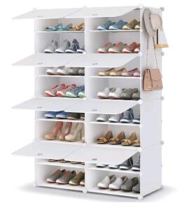 Homidec 8 Tier Shoe Rack