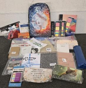 Personal Items- Planners, Small Decor, Womans Shirts, Kids Backpack And More