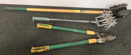 Roto-Edger, Loppers, Rotary Cultivator