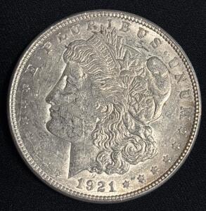 1921-D Morgan Silver Dollar Coin