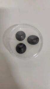 30.00Ct Natural 3 Piece Set Idaho Star Garnets Gemstome Cabochon