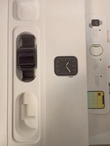 Apple Series 5 44mm Stainless Steel Watch With Original Box, Without Charger