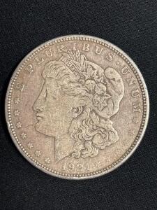 1921-D Morgan Silver Dollar Coin