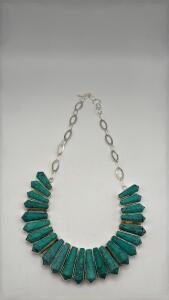 Big Beautiful Turquoise Necklace