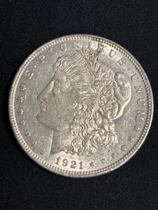 1921-D Morgan Silver Dollar Coin