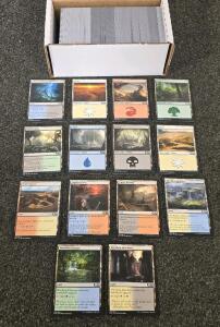 (500) Count Magic The Gathering Land Set- Basic And "Special" Lands; New Never Played
