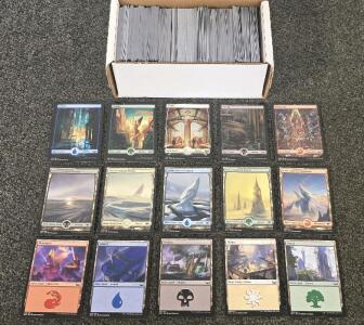 (500) Count Magic The Gathering Land Set- Basic Lands (100) Of Each; New Never Played