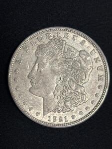 1921-D Morgan Silver Dollar Coin