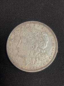 1921 Morgan Silver Dollar Coin