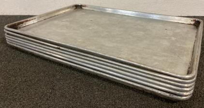 (6) 26&rdquo;x18&rdquo; Stainless Steel Baking Sheets
