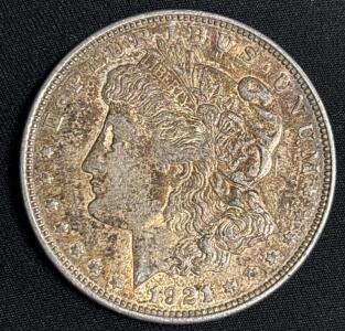 1921-D Morgan Silver Dollar Coin