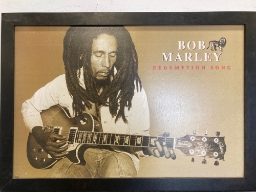 Bob Marley Redemption Song Framed Print