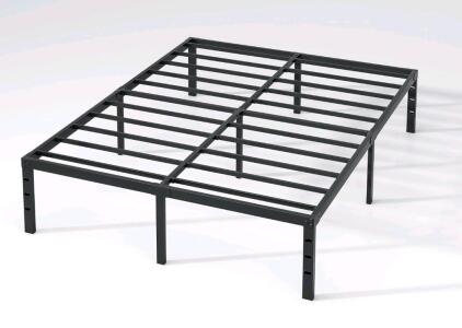 Metal Bed Frame,King Size with Storage Space, Heavy Duty