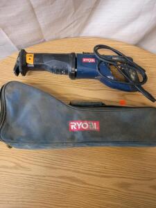 Ryobi Reciprocating Saw Corded And Carrying Case