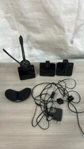 Plantronics CS520 Wireless Headset System, DECT 6.0, Serial #248CY2