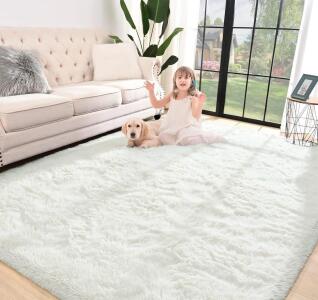 Jelymark Super Soft Fluffy Area Rug 6'x9' (New)